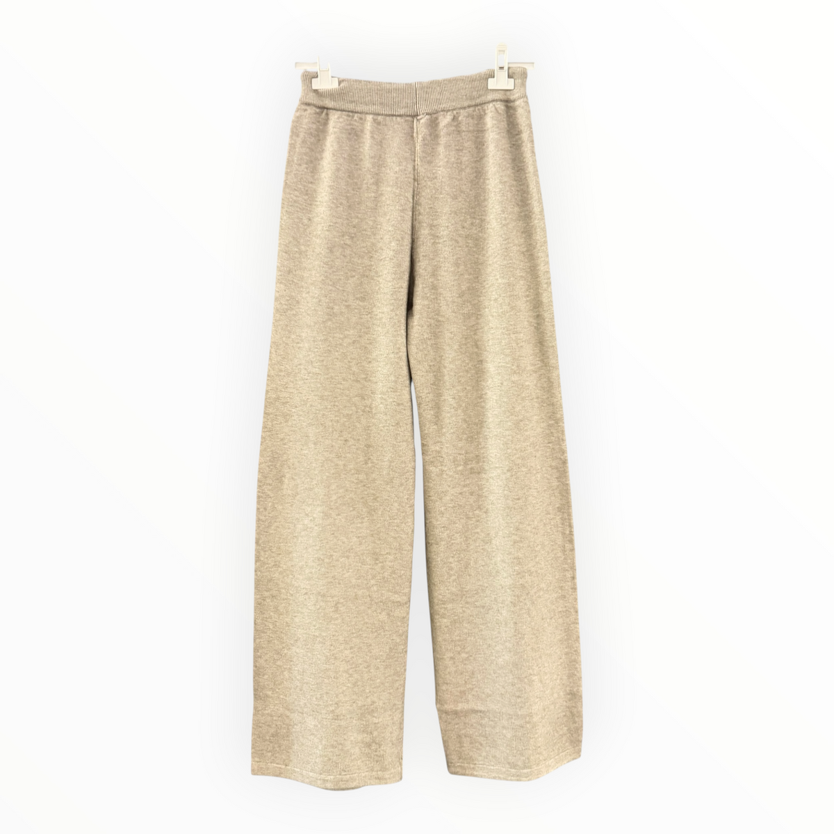 Enya knit wide leg trousers - Taupe