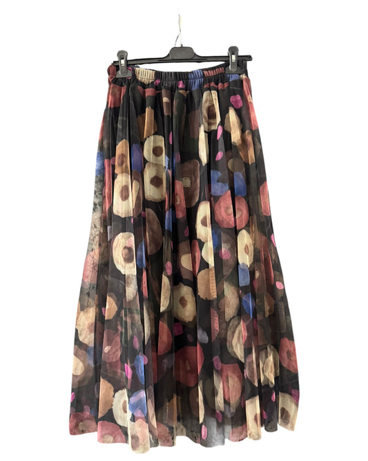 Bella on trend tulle patterned skirt - flower