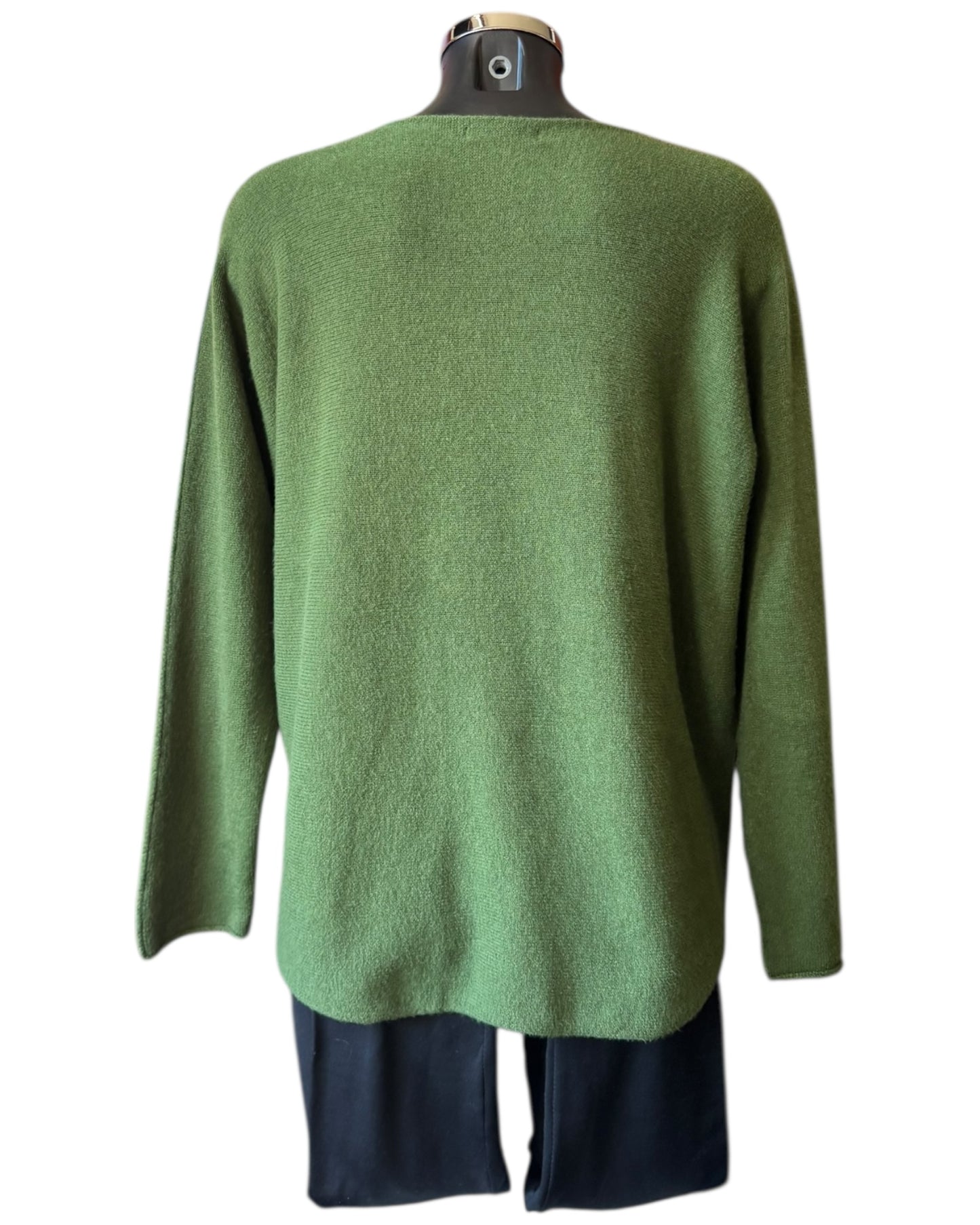 Toni short soft plain jumper - Khaki