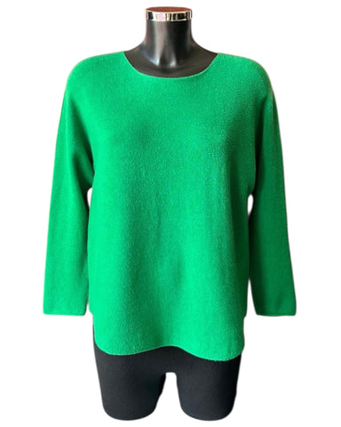 Toni short soft plain jumper - Green