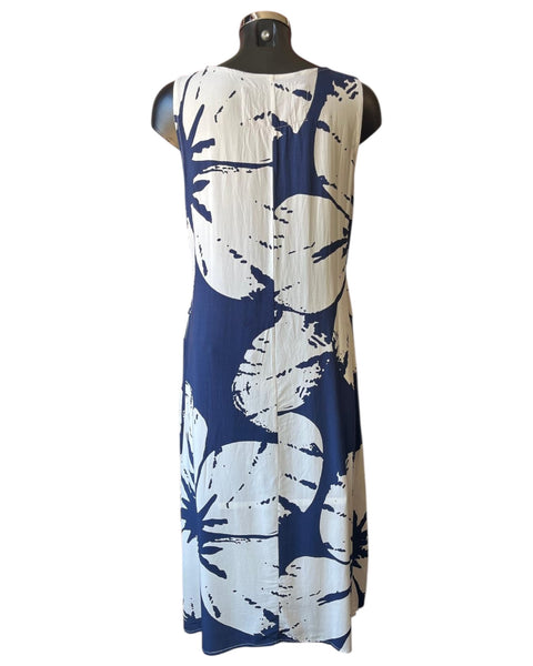 Tara Vao Lilac 8146 dress  - Navy mix