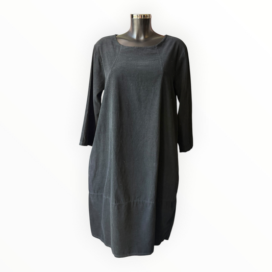 Tiffany needlecord dress - Black