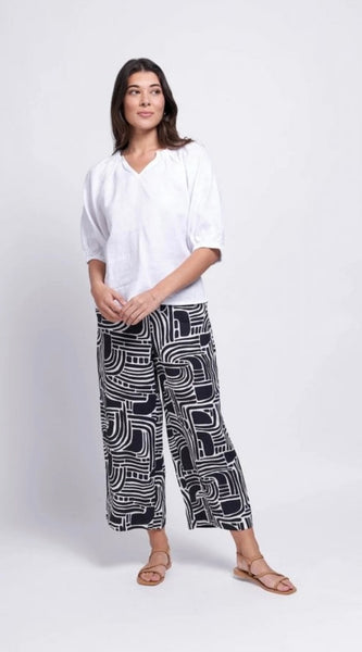 Foil up and away trousers in A-mazing