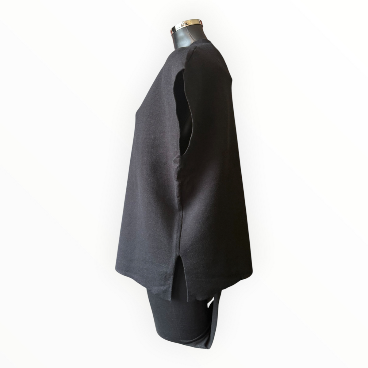 Sienna v neck tank top jumper - Black