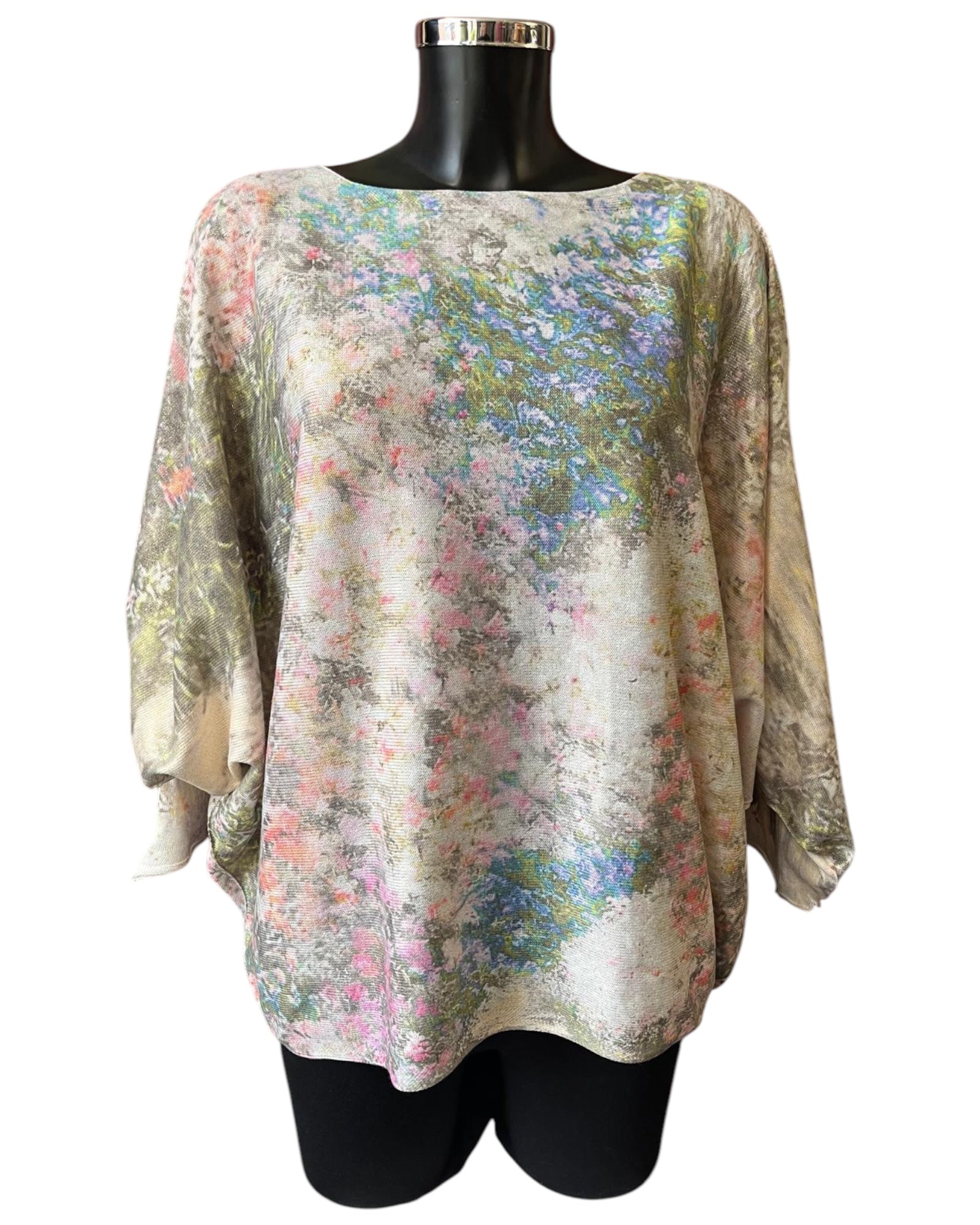 Cassidy lightweight floral jumper - multicolour