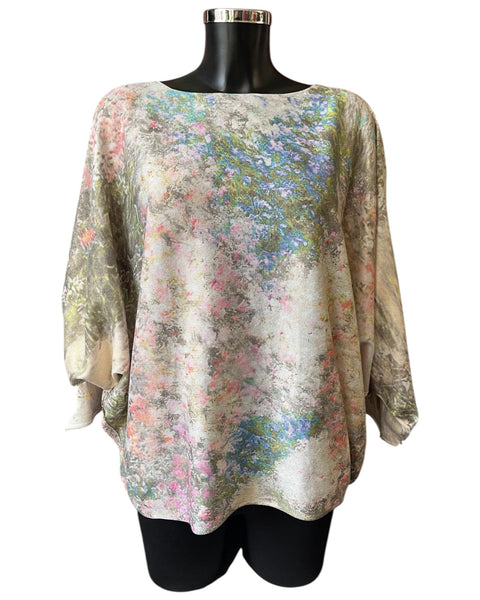 Cassidy lightweight floral jumper - multicolour