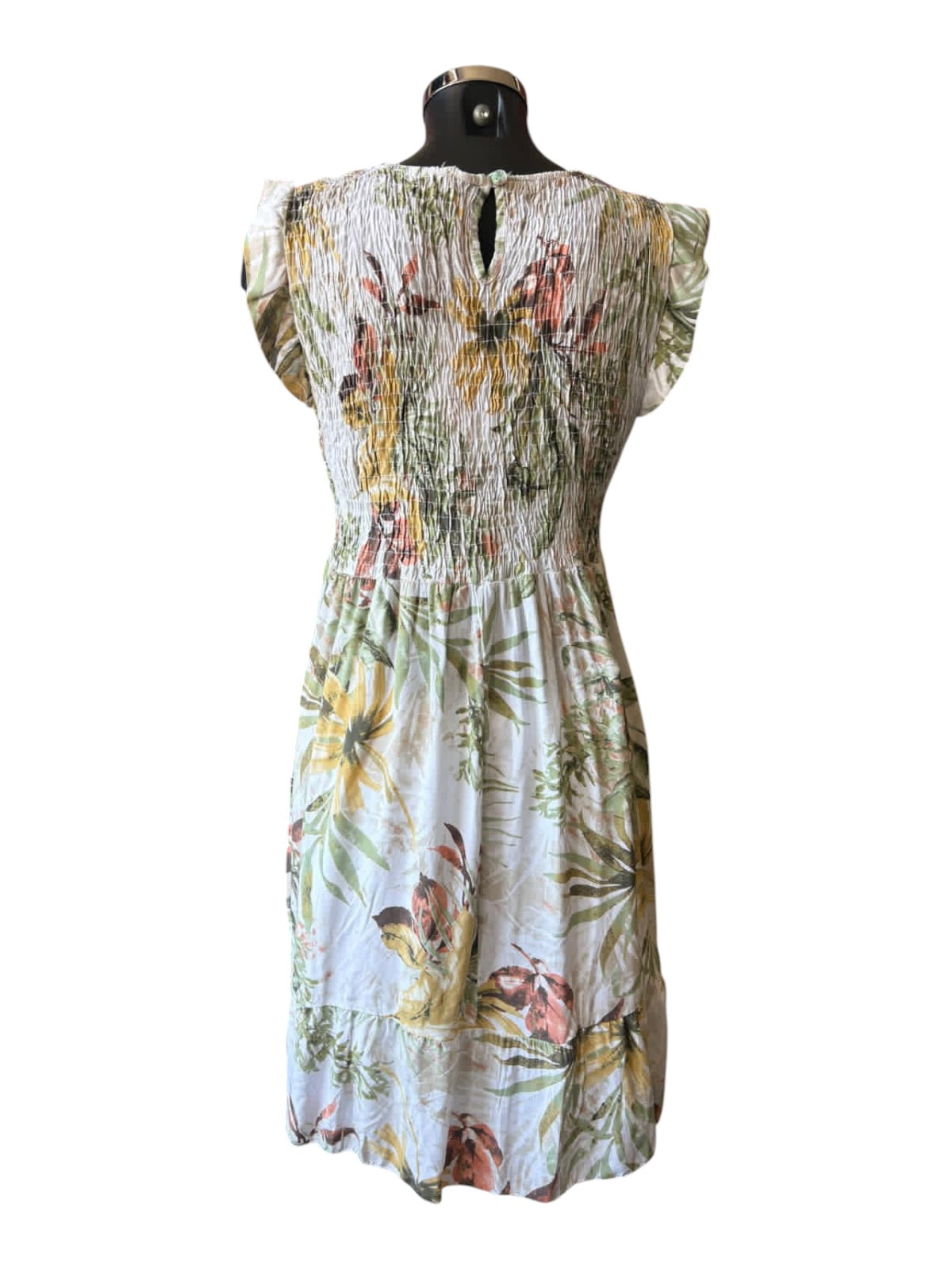 Molly mini dress - Tropical leaf