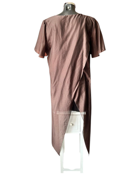 Fleur chocolate brown co ord trouser set