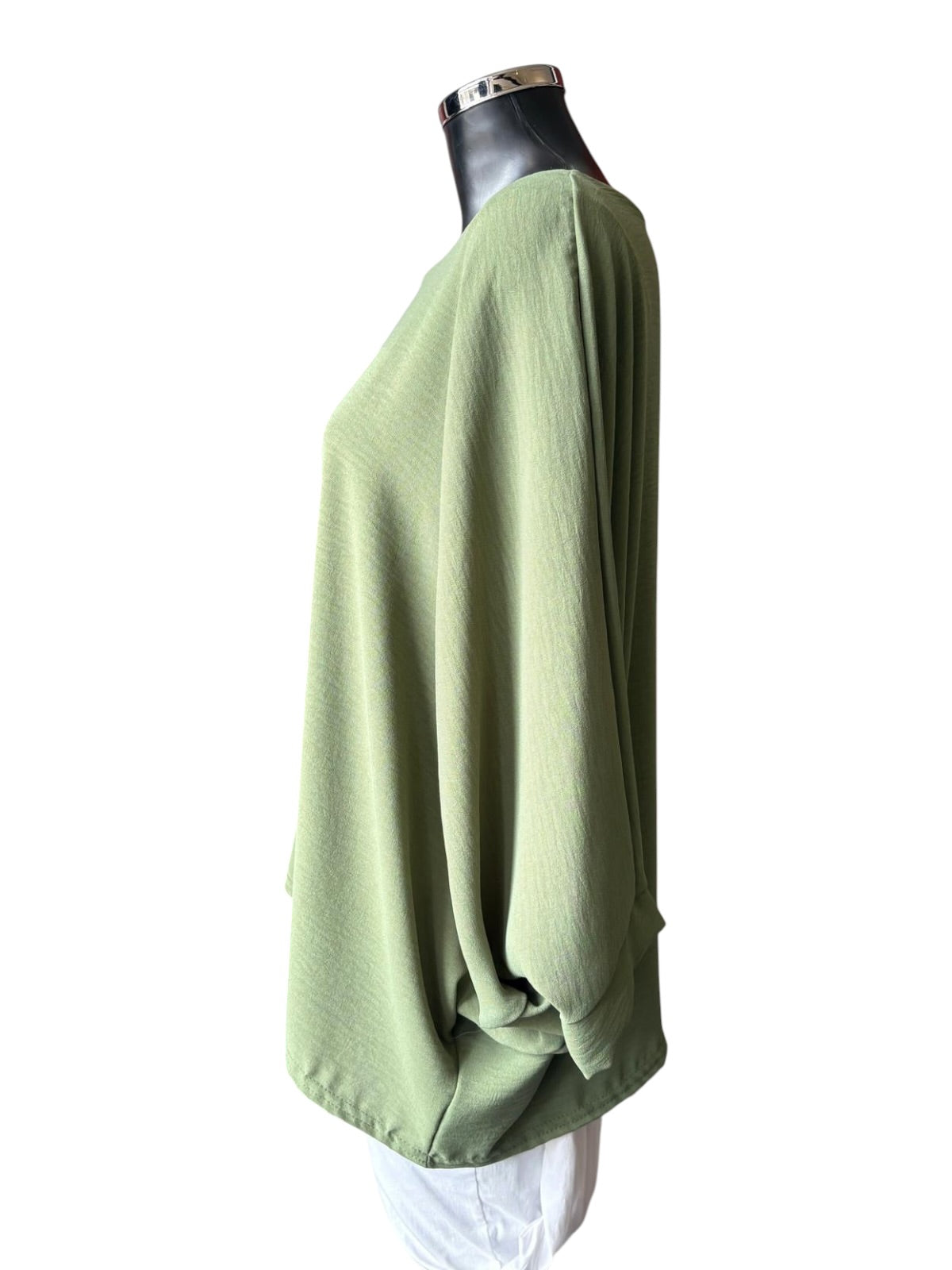 Lucy batwing top - khaki