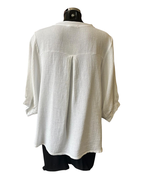 Casey range button through top - White