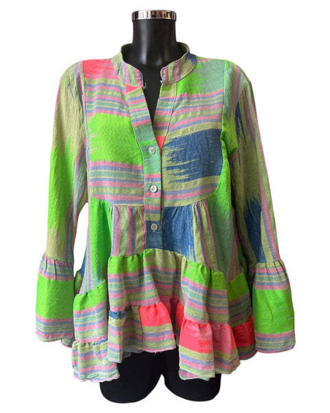 Ibiza range vibrant swing top - Green mix