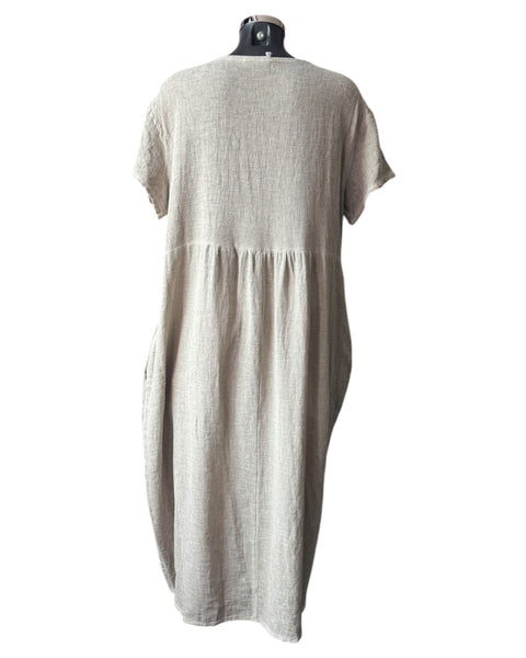 Casey range balloon dress - Mocha