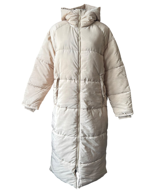 Carley quilted padded winter coat - Cream