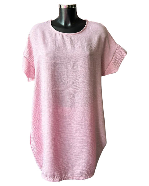 Cassidy tunic top - Pale Pink