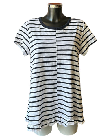 Foil best friller t-shirt - Breton stripe