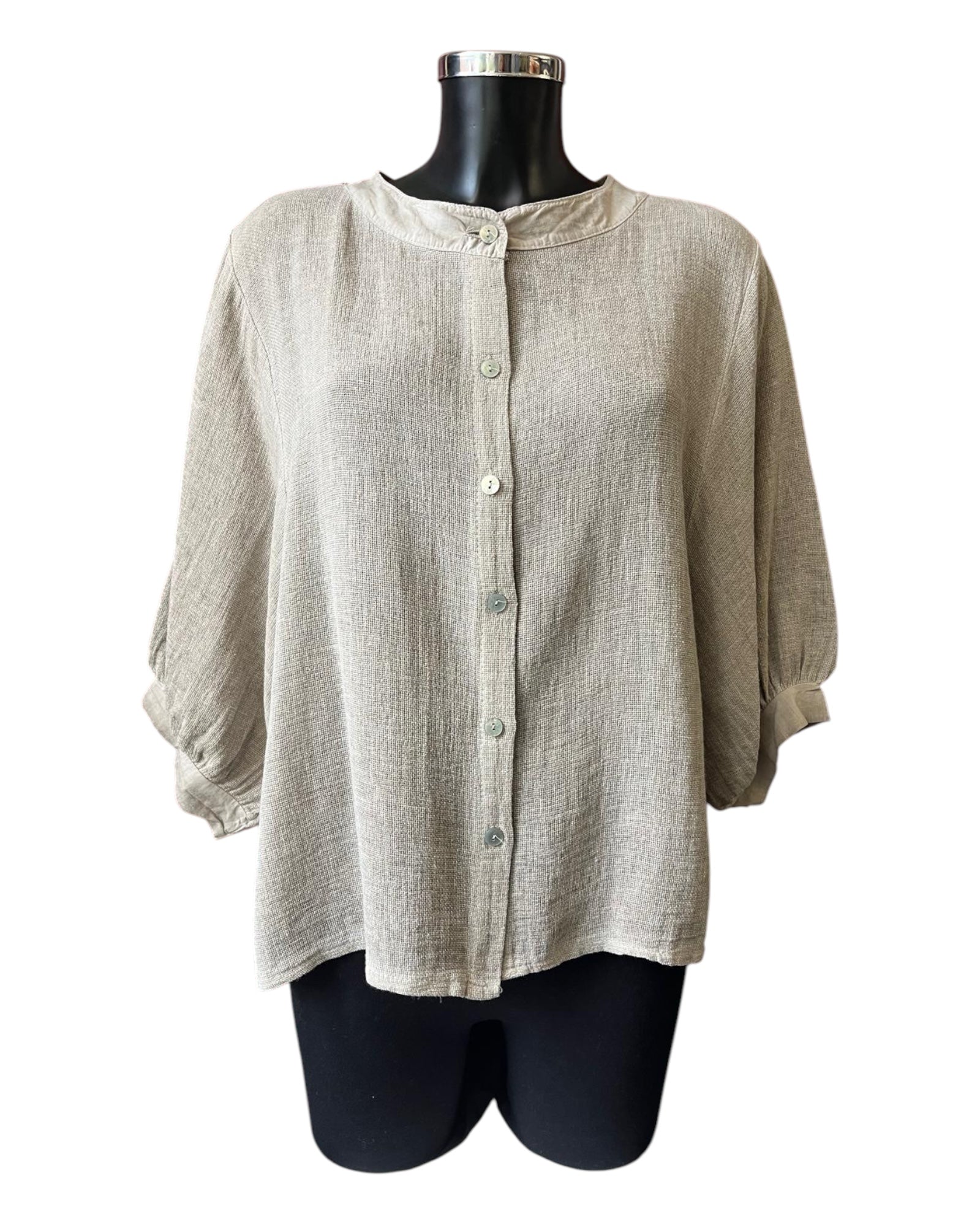 Casey range button through top - Mocha