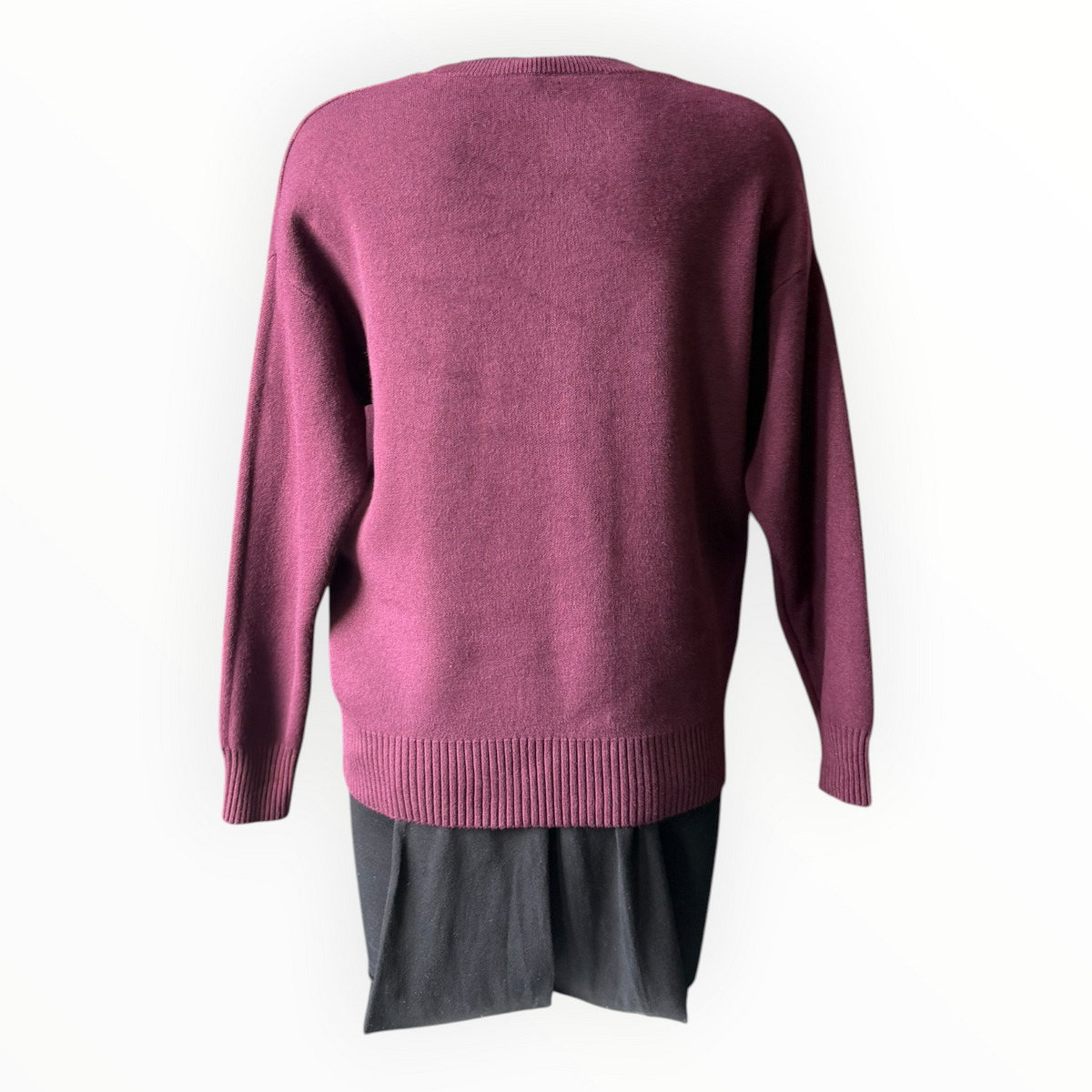 Sadie seam front jumper - Plum