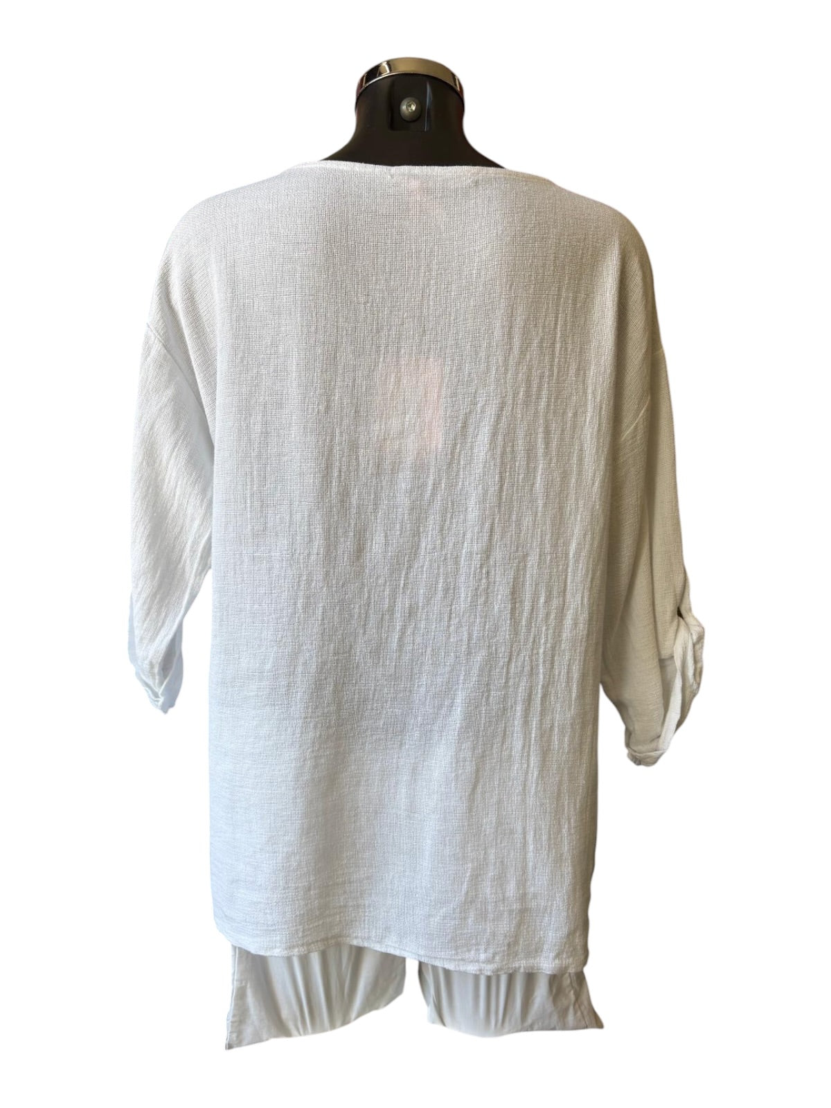 Casey range button sides top - White