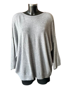 Grace soft knit jumper - Grey