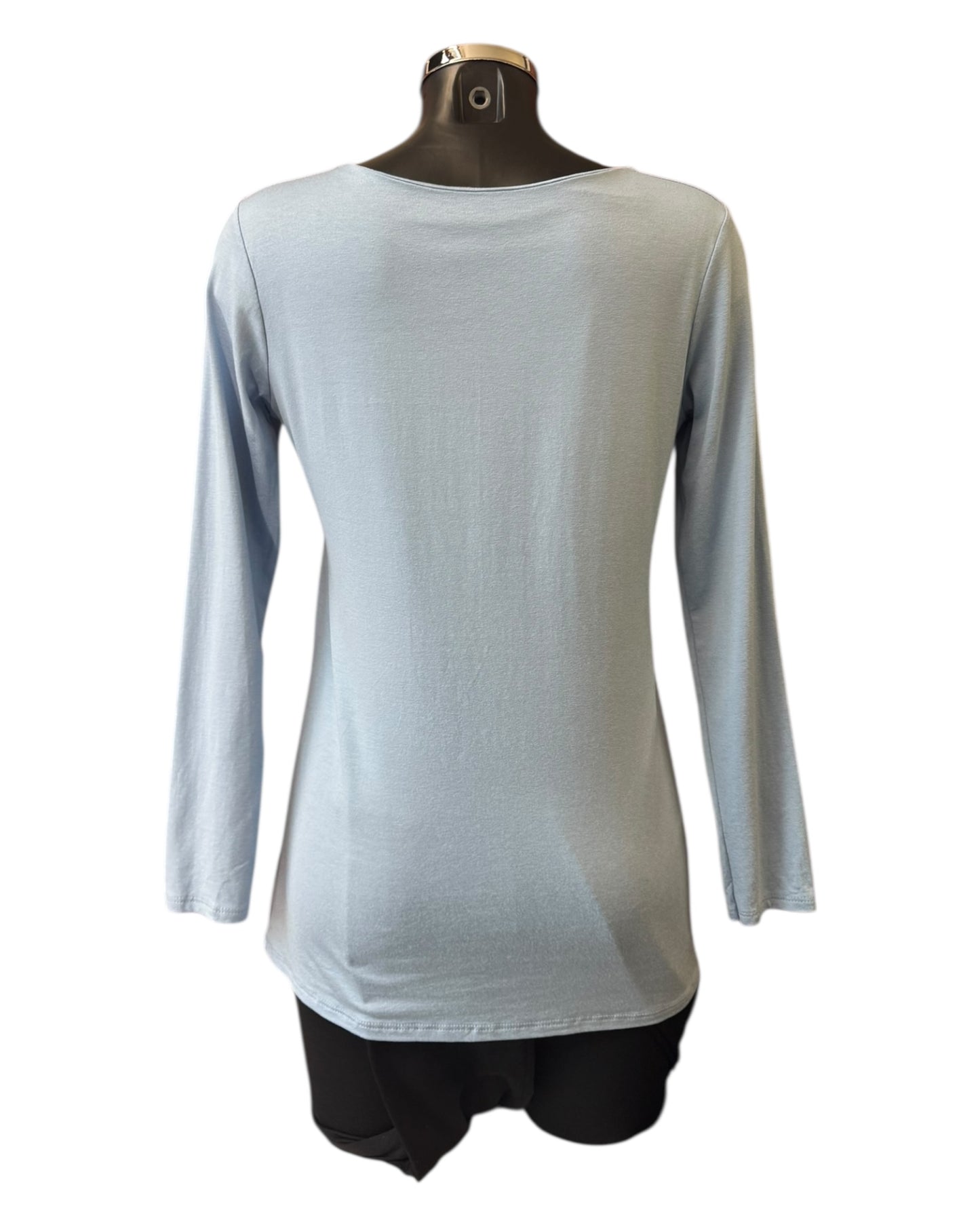Bonnie basic layering long sleeve top - Blue