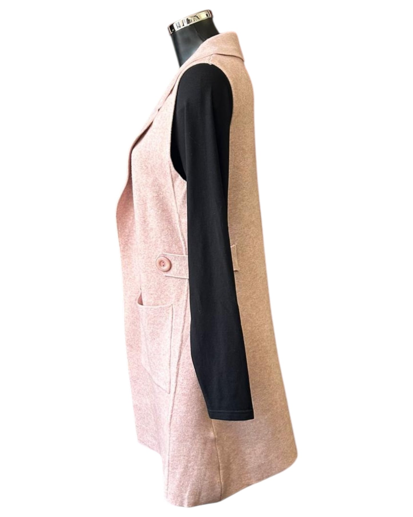 Marley longer waistcoat - Pink