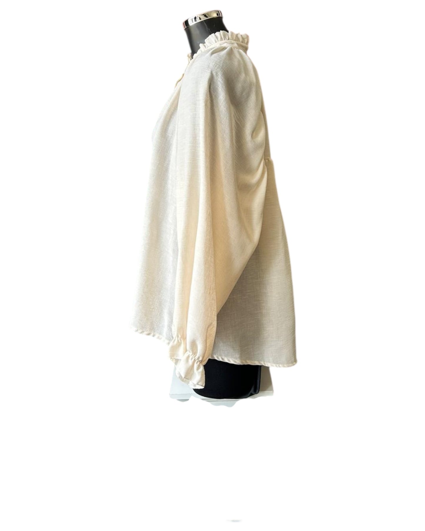 Zola Victorian style cream blouse