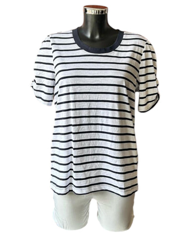 Foil moulin rouche t-shirt - Breton stripe