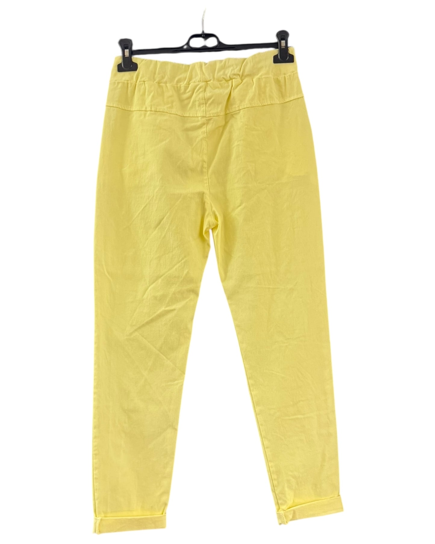 New Aria smooth super stretchy trousers - Lemon