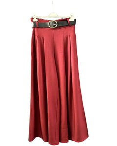 Charlie wide leg trousers - Wine