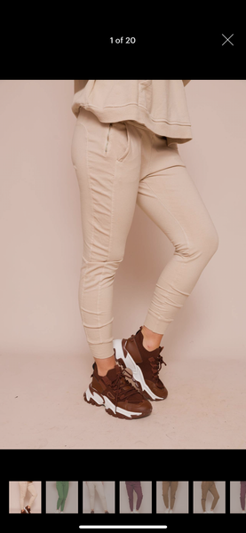 Suzy D Ultimate Joggers - Beige