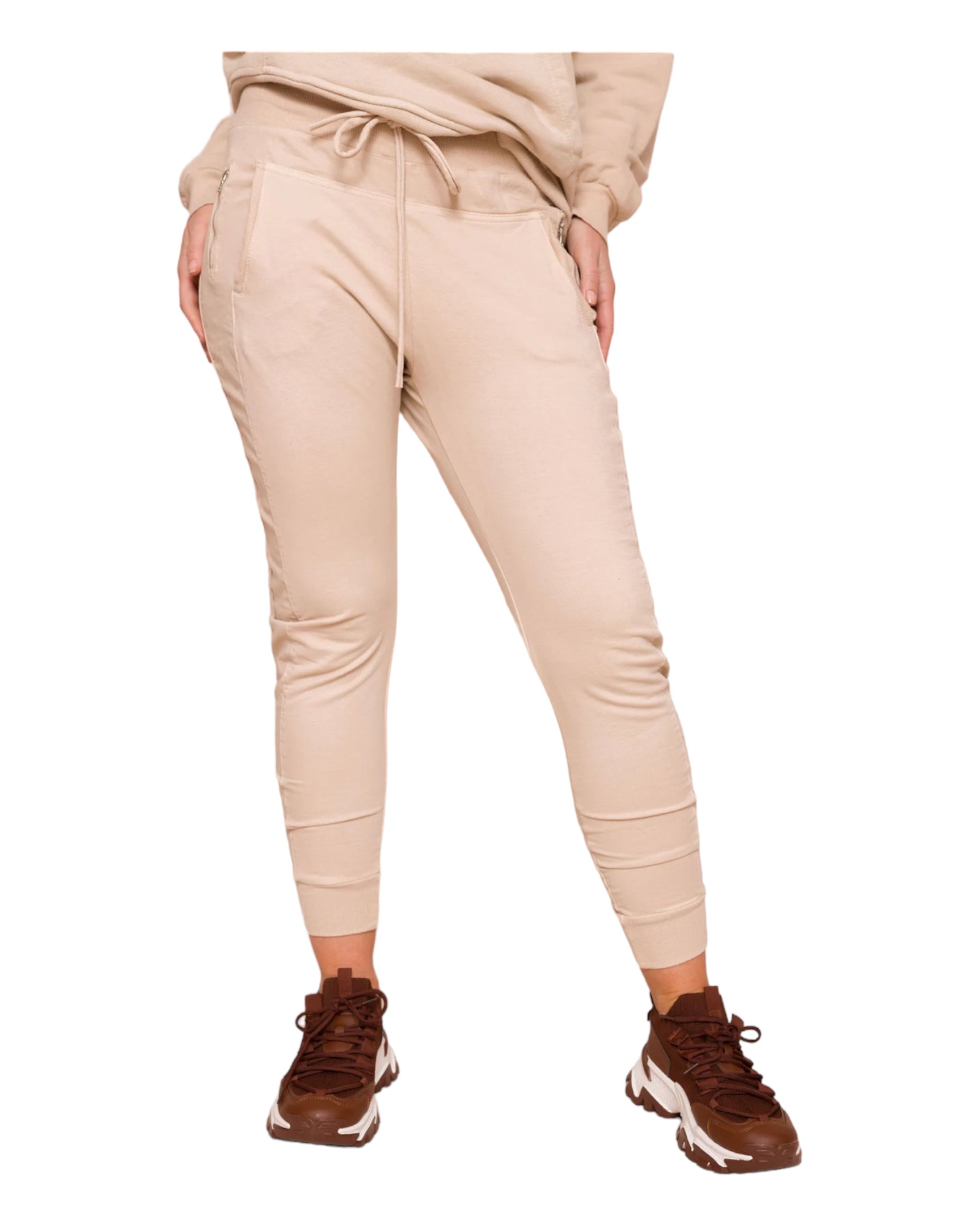 Suzy D Ultimate Joggers - Beige