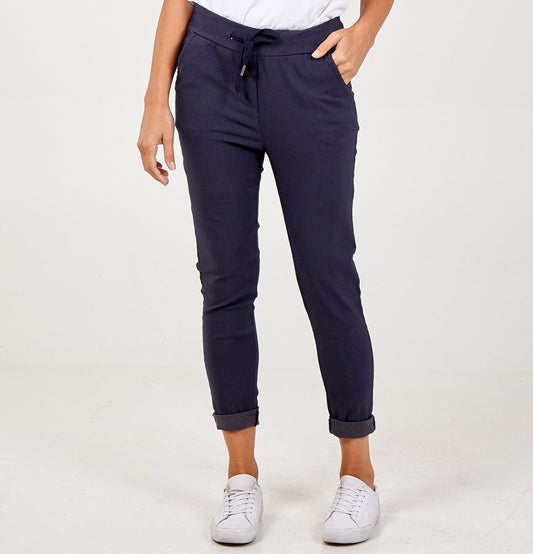 Aria super stretchy trousers one size - NAVY