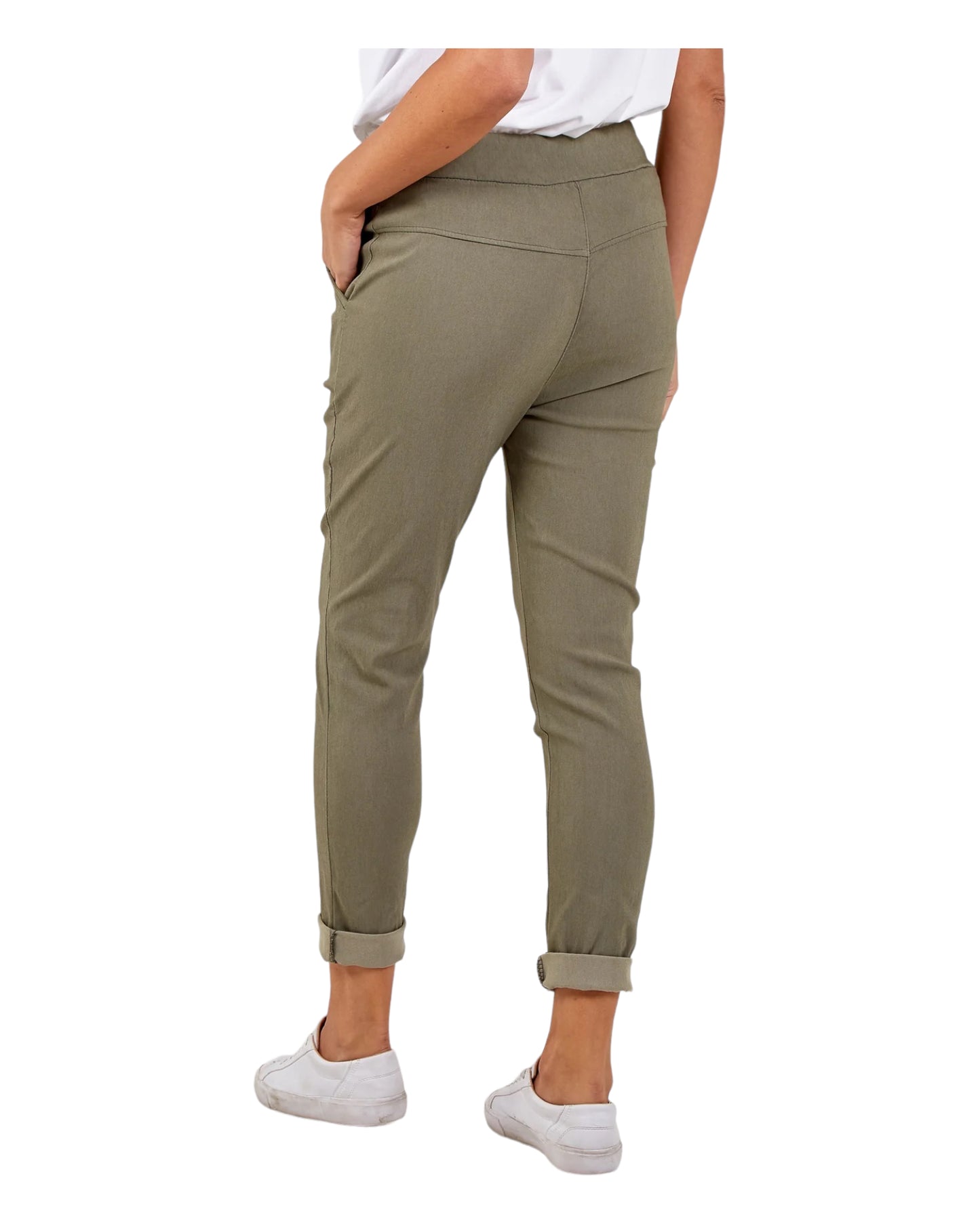 New Aria smooth super stretchy trousers - Khaki