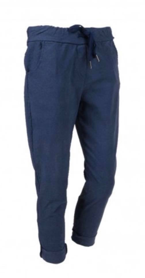 Aria super stretchy trousers one size - NAVY