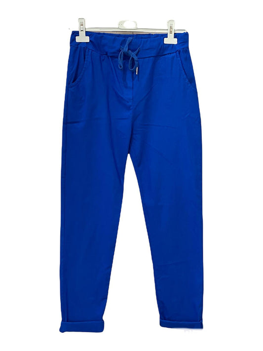 New Aria smooth super stretchy trousers - Cobalt Blue