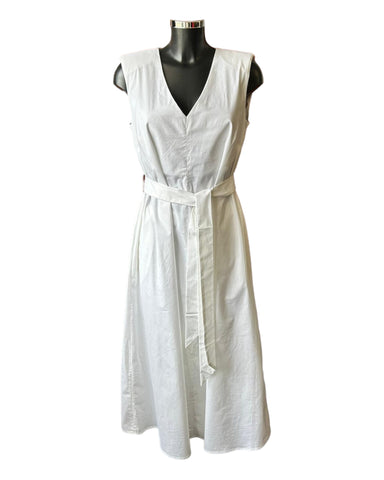 Foil show stopper dress - White