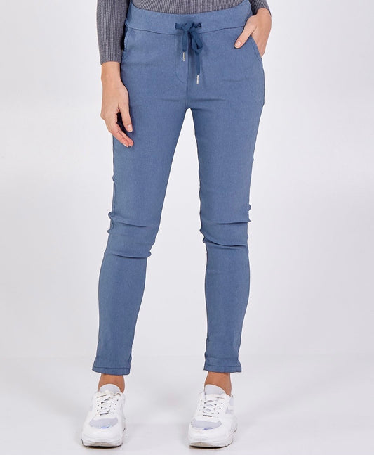 Aria super stretchy trousers - Light Blue